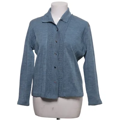 Cardigan (Blue) from Rossi Polyester, Wool