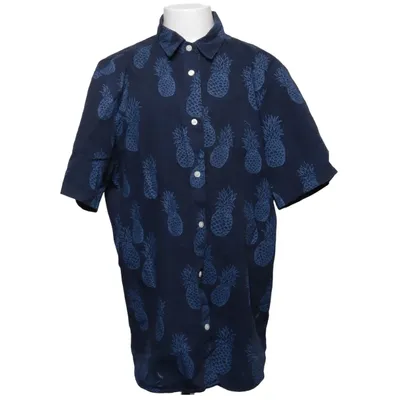 Short sleeve shirt (Blue) from L.O.G.G by H&M Cotton