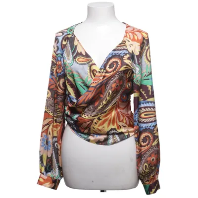 Slå-om bluse (Flerfarvet) fra Zara Polyester