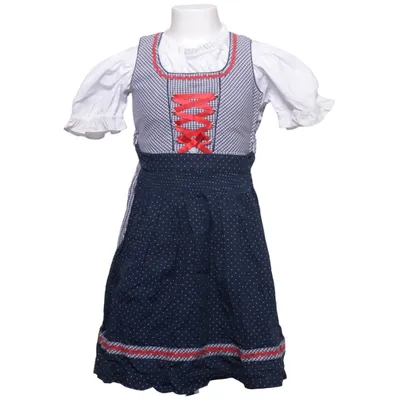Dirndl (Blauw, Wit, Rood) van C&A Katoen