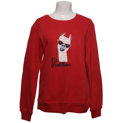 Weihnachtspullover (Rot, Mehrfarbig) von Infinity Woman Baumwolle, Elasthan, Polyester