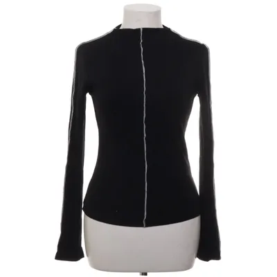 Långärmad t-shirt (Svart) från Dazy Elastan, Viskos