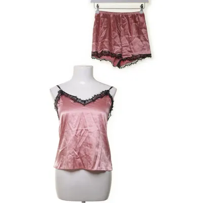 Pyjama (Roze, Zwart) Elastaan, Polyester