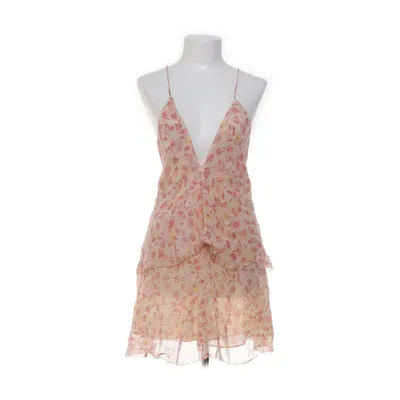Beach dress (Beige, Multicolored) from Zara Viscose