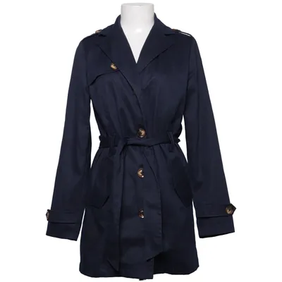 Trenchcoat (Blå) från Desires Polyester