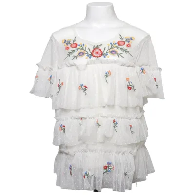 Klänning (Vit, Flerfärgad) från Zara Girls Collection