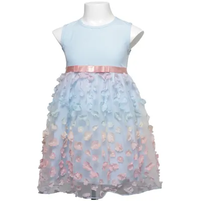 Blomsterpigekjole (Blå, Pink, Flerfarvet) fra Shein Polyester