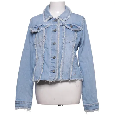 Denimjakke (Blå) fra Denim Bomuld, Elastan, Polyester, Viscose