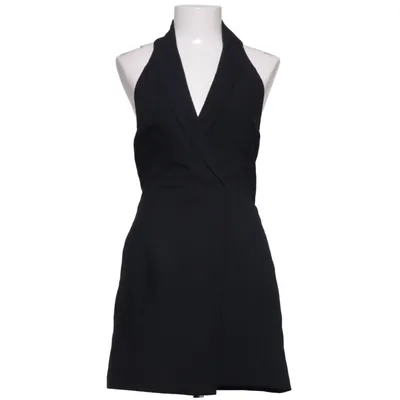 Neckholderkleid (Schwarz) von Abercrombie & Fitch Elasthan, Polyester, Viskose