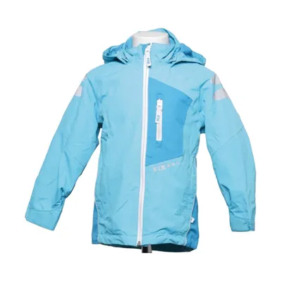Outdoor jas (Blauw) van Fix by Lindex Polyamide, Polyester