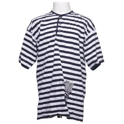 T-shirt (Bleu, Blanc) de Hummelsheim Coton