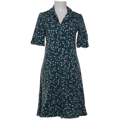 Skjortklänning (Blå, Grön, Vit) från Cissi och Selma Elastan, Ekologisk bomull