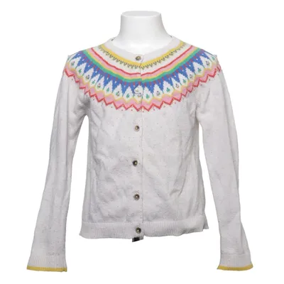 Cardigan (Beige, Multicolored) from Mini Boden Cotton, Polyamide, Wool