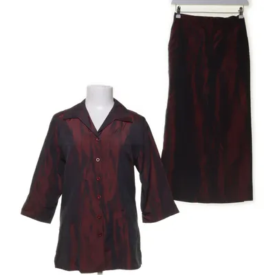 Set (Red, Black) from Vunic Polyester, Viscose
