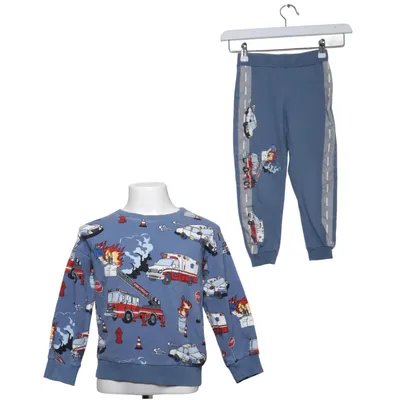 Mjukisset (Blå, Flerfärgad) från Lindex Kids Bomull, Elastan