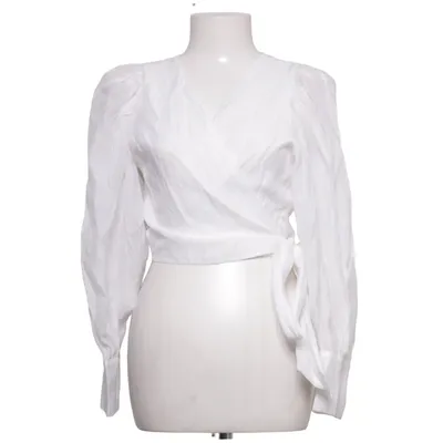Blouse portefeuille (Blanc) de Maraislise Polyamide, Polyester
