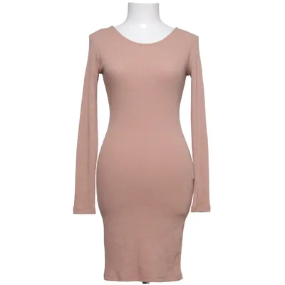 Jurk (Bruin) van Kikiriki Elastaan, Polyester, Viscose