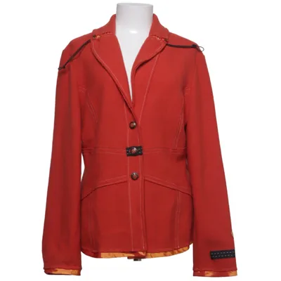 Jacket (Red) from Piro Polyamide, Wool