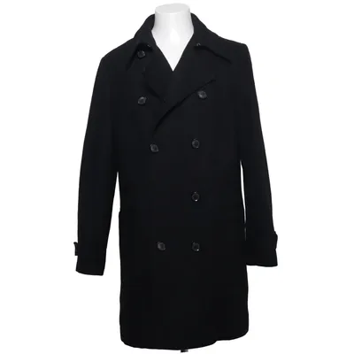 Caban (Noir) de Topman Acrylique, Coton, Polyamide, Polyester, Viscose, Laine