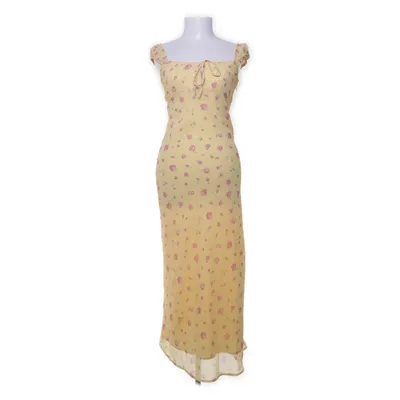 Maxi dress (Yellow) from Glassons Polyester