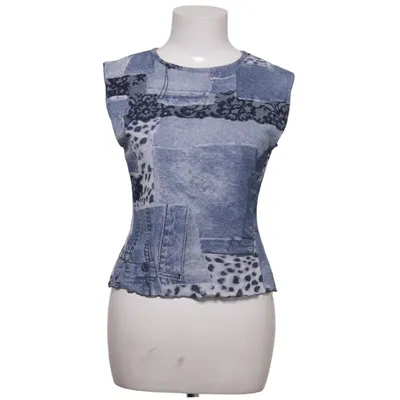 Top (Blå) fra Crazy World Polyester