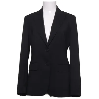Blazer (Noir) de MaxMara Acétate, Élasthane, Laine