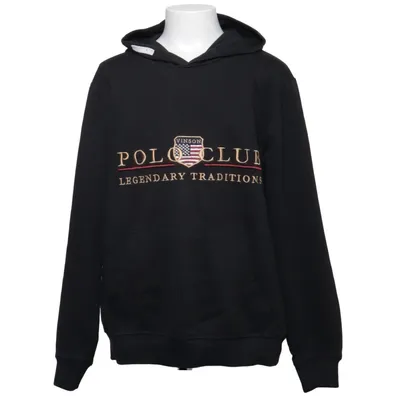 Huvtröja (Svart) från Vinson Polo Club Bomull, Polyester