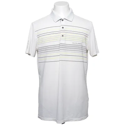 Pikétröja (Vit, Flerfärgad) från Galvin Green Elastan, Polyester