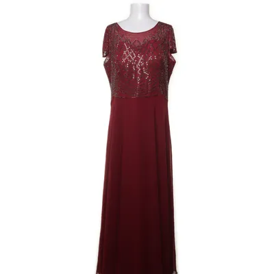 Evening gown (Red) from Favella Polyester