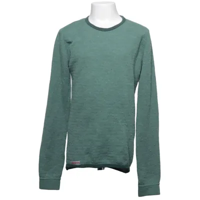 Trui (Groen) van Woolpower Elastaan, Merinowol, Polyamide, Polyester