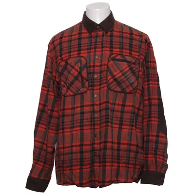 Chemise en flanelle (Rouge, Marron) de Härkila Coton, Polyester