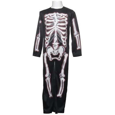 Feestkostuums (Zwart, Wit) van Halloween Polyester