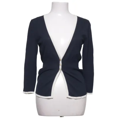 Cardigan (Blauw, Wit) van Laurèl Katoen, Viscose