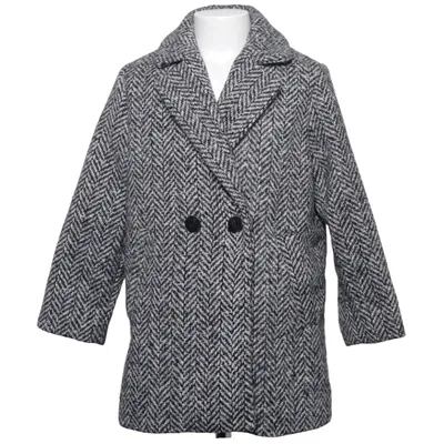 Kappa (Grå, Vit) från Mango Akryl, Bomull, Polyamid, Polyester, Viskos, Ull