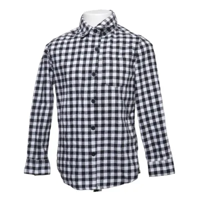 Flanellskjorta (Svart, Vit) från Denim Day Bomull, Polyester