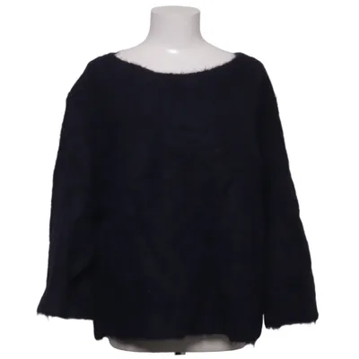 Strickpullover (Blau) von Lewis Melly Alpakawolle, Elasthan, Polyamid