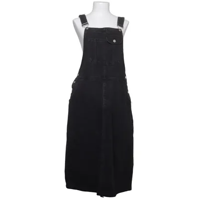 Dungaree dress (Black) from Shein