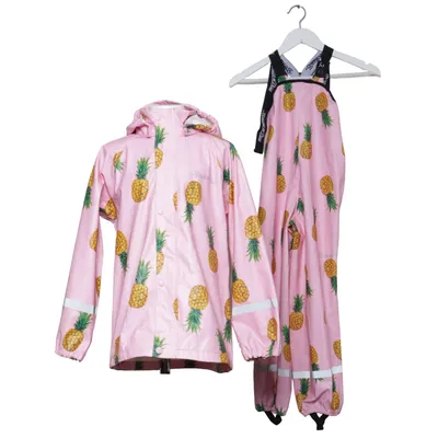 Regnställ (Rosa, Flerfärgad) från Blount & Pool Polyester, Polyuretan