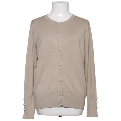 Cardigan (Beige) fra Freequent Elastan, Polyamid, Viscose