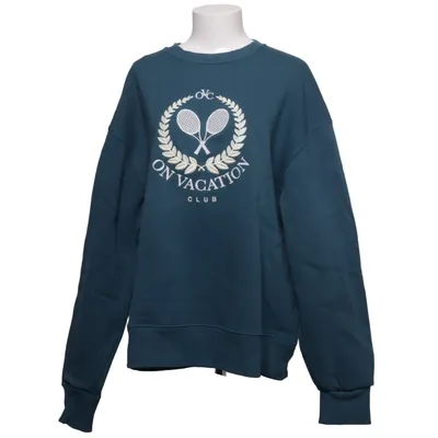 Sweatshirt (Bleu) de On Vacation Coton biologique, Polyester