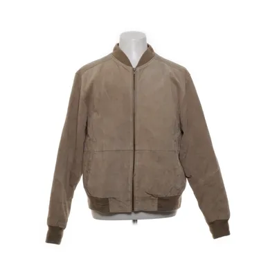 Läderjacka (Beige) från Wilhelm Skinn, Polyester