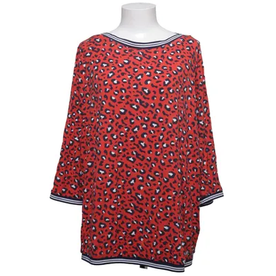 Langærmet t-shirt (Rød, Flerfarvet) fra Women Essentials by Tchibo Elastan, Viscose