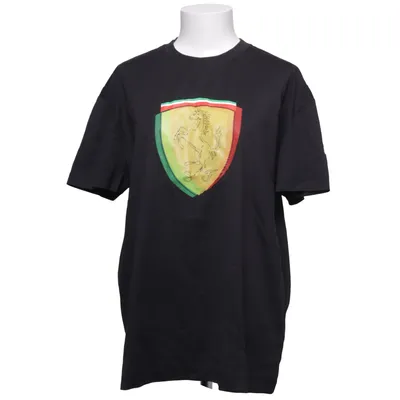 T-shirt (Zwart) van Ferrari Katoen