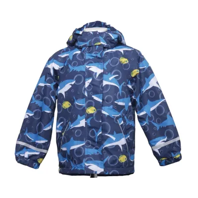 Regenjack (Blauw, Wit, Geel) van Tchibo Polyester