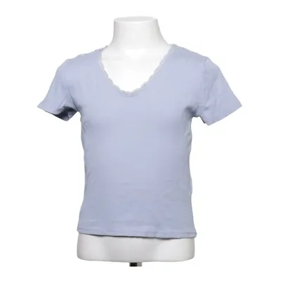 Top (Blauw) van H&M Katoen, Elastaan