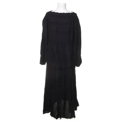 Maxi jurk (Zwart) van Cream Nylon, Viscose