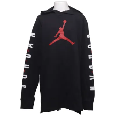 Huvtröja (Svart, Röd, Vit) från Nike Bomull, Polyester