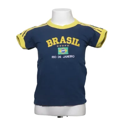 T-shirt (Blauw, Geel) van Salada De Cores Katoen