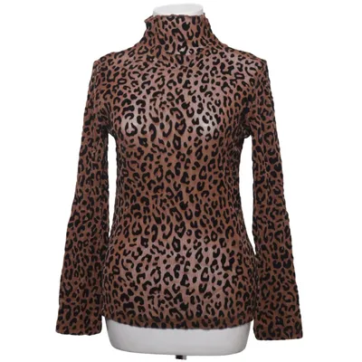 Långärmad t-shirt (Brun, Svart) från Guts & Gusto Elastan, Polyamid