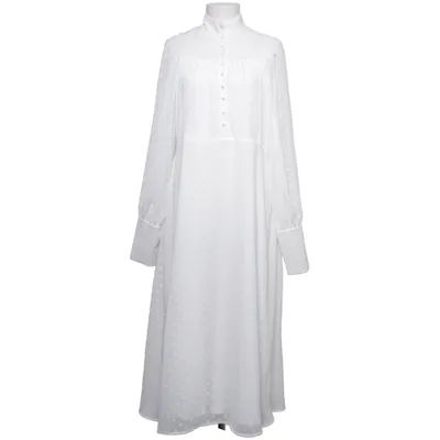 Klänning (Vit) från ROTATE Birger Christensen Elastan, Polyester